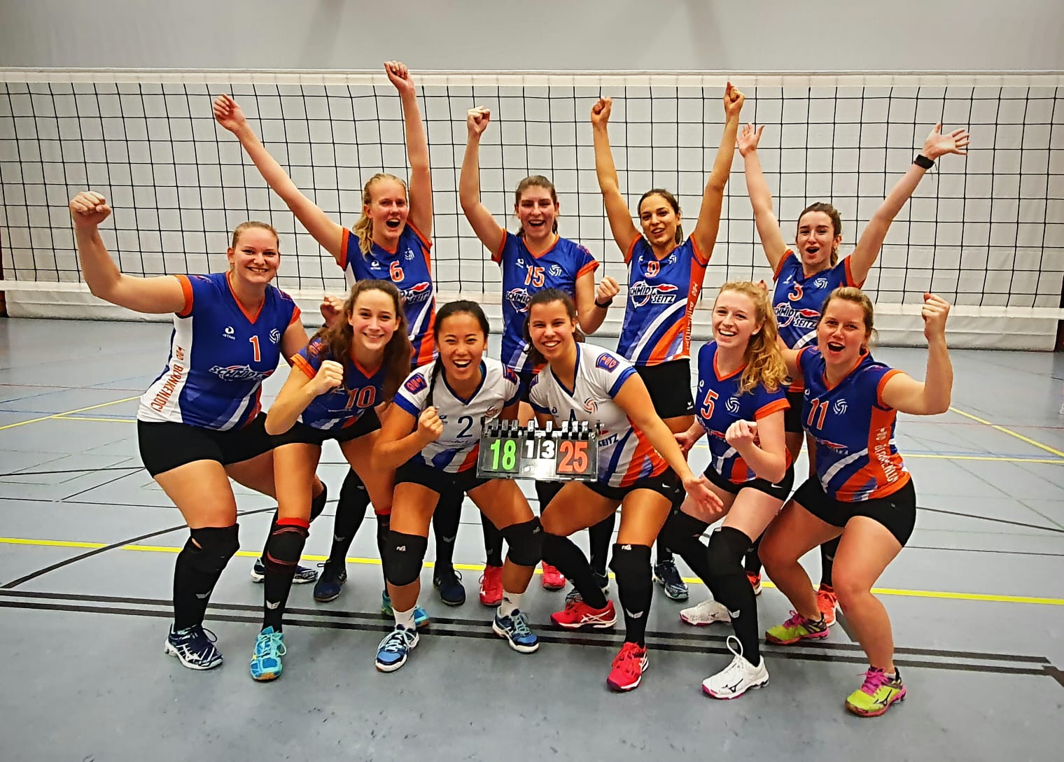 Erstes Spiel der Damen in der Landesliga Erster Sieg! TSG